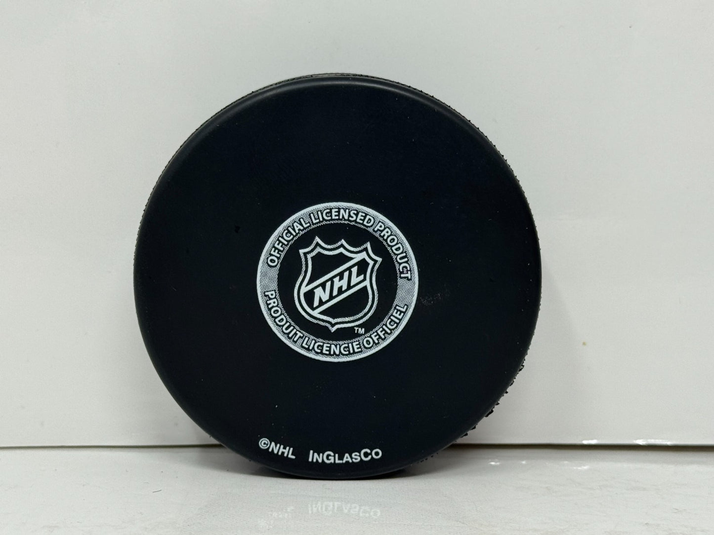 Jonathan Bernier Los Angeles Kings Signed NHL Autograph Puck Silver Auto