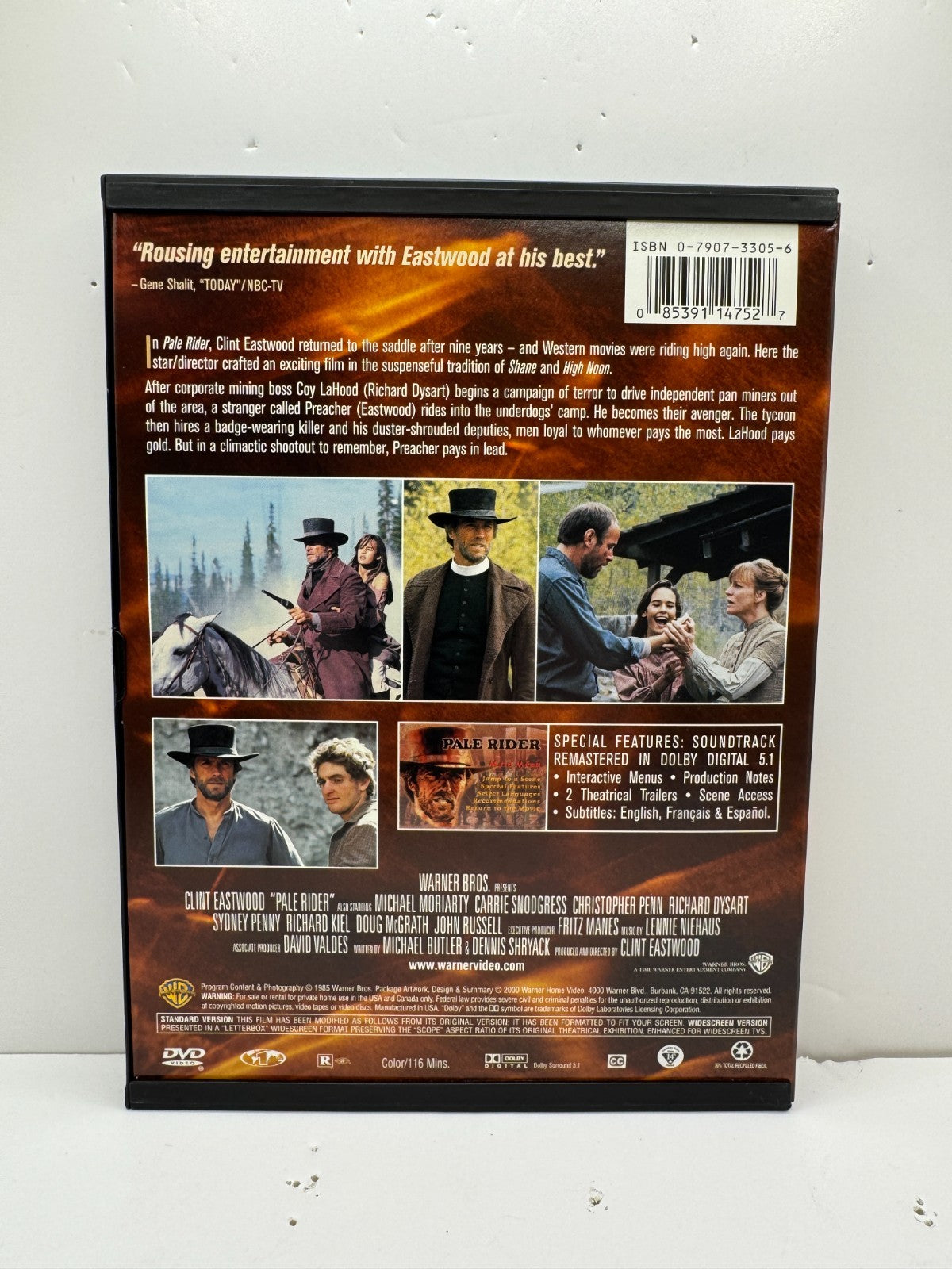 Pale Rider (DVD) Clint Eastwood Western