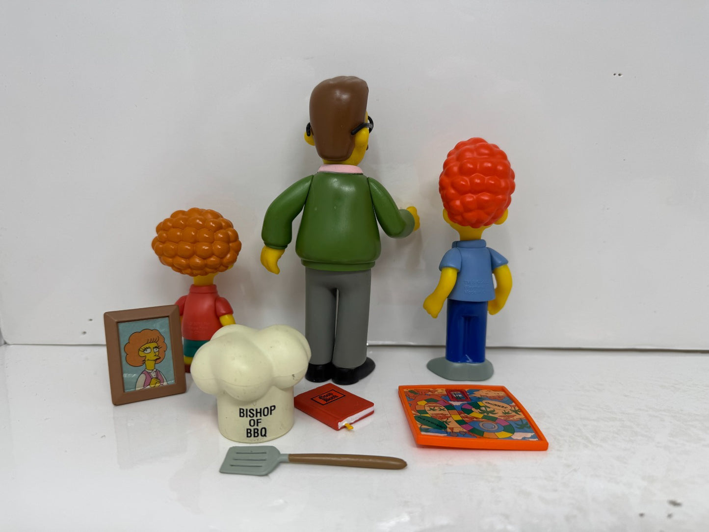 Simpsons World of Springfield Flanders Family Figure Set Playmates