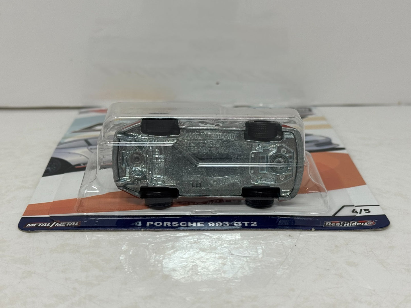 Hot Wheels Euro Speed Porsche 993 GT2 Real Riders 1:64 Diecast