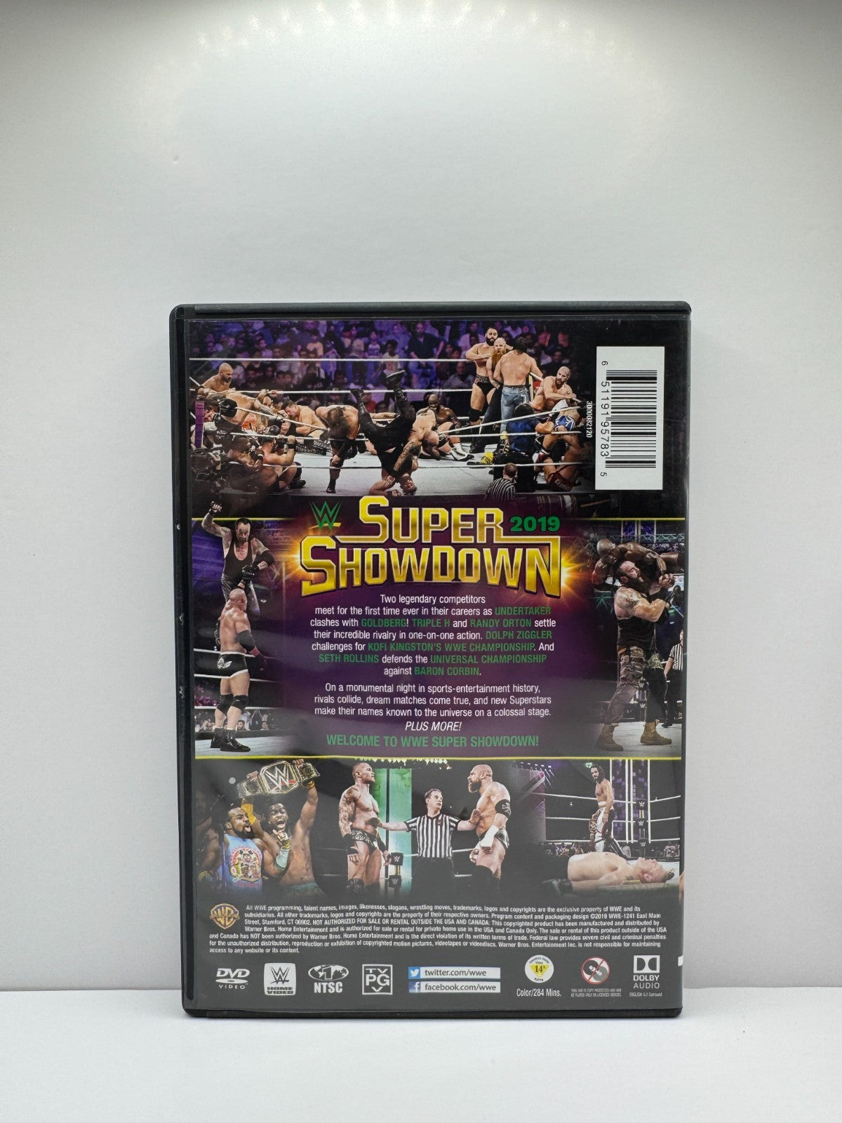 WWE: Super Show-Down 2019 (DVD) WWE Wrestling