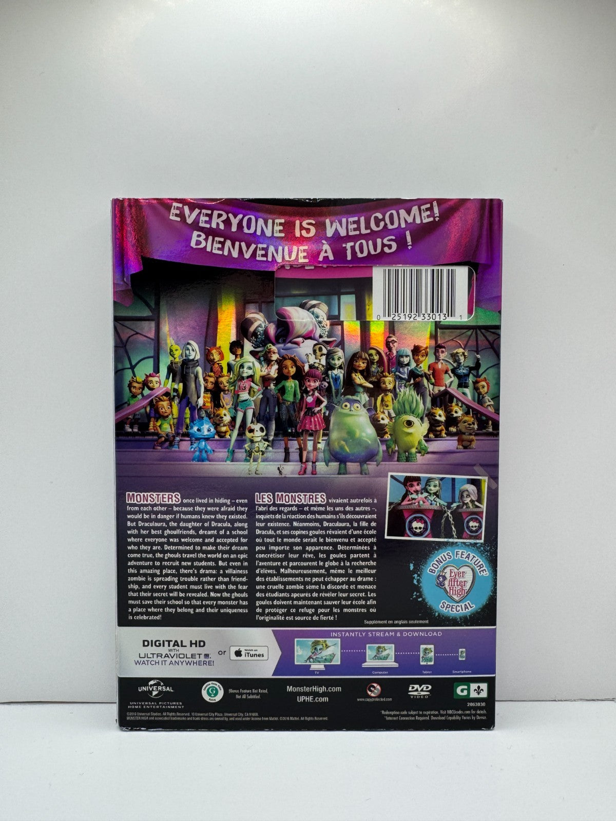Monster High Welcome to Monster High (DVD) Animation