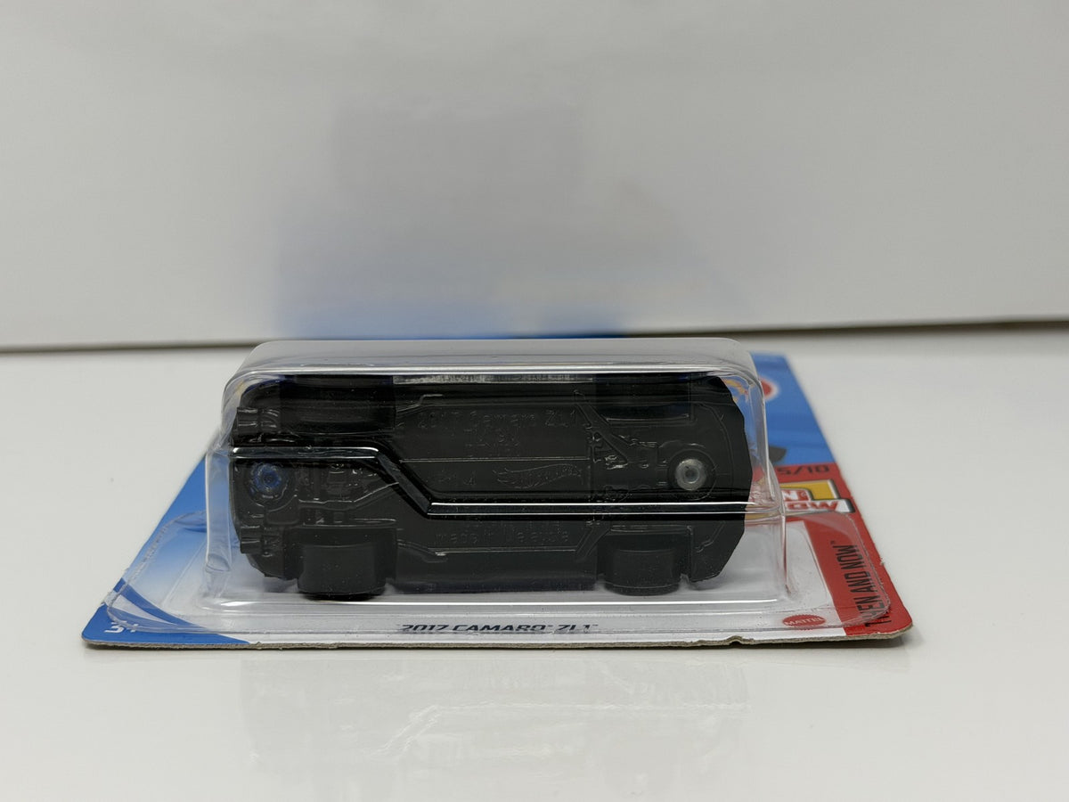Hot Wheels Then and Now 2017 Camaro ZL1 1:64 Diecast Blue