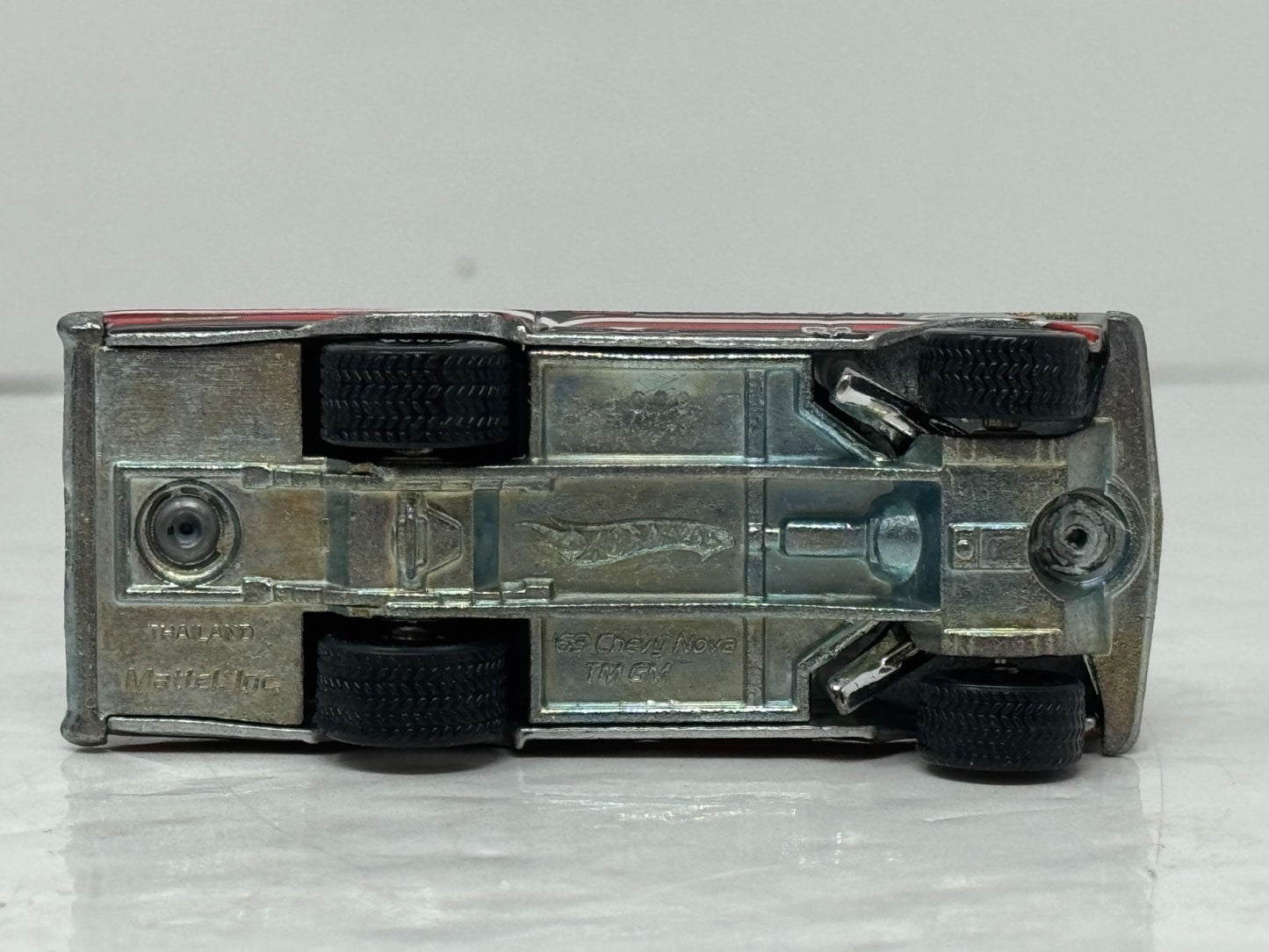 Hot Wheels Drag Strip Demons 1963 Chevy Nova Gasser AWB Snake Eyes 1:64 Diecast