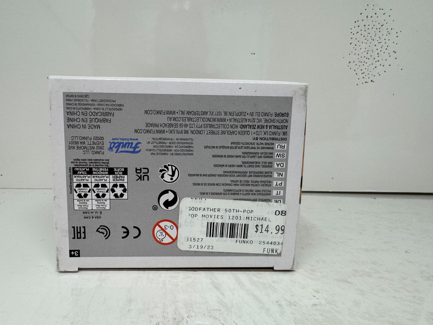 Funko Pop! Movies The Godfather 50 Years Michael Corleone #1201 Vinyl Figure