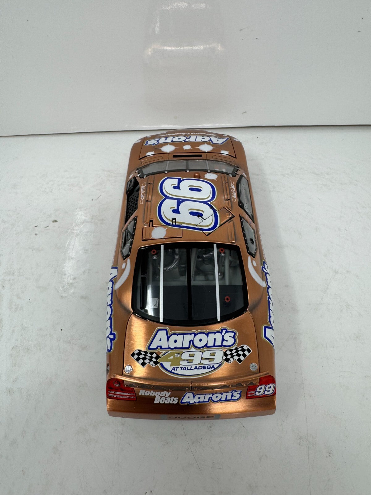Team Caliber Preferred Nascar #99 Michael Waltrip Aaron's Copper 2006 1:24 Diecast