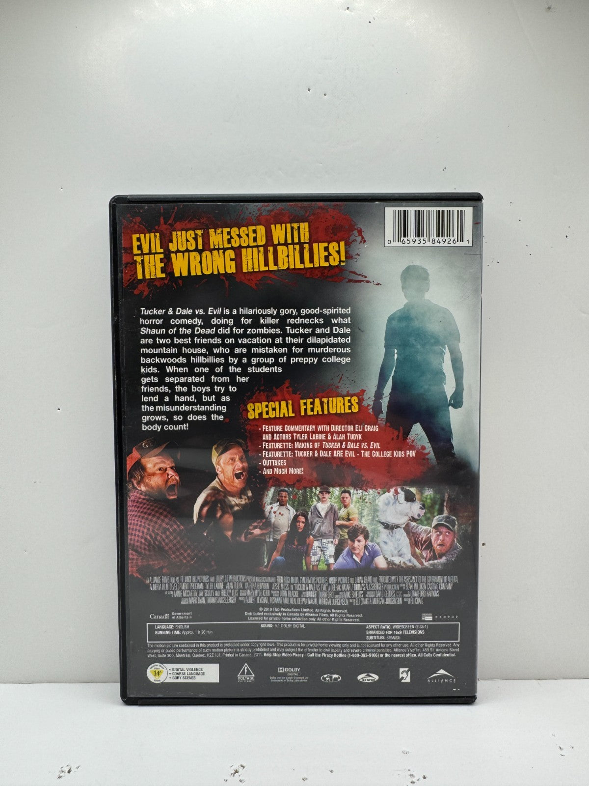 Tucker and Dale vs Evil (DVD) Horror