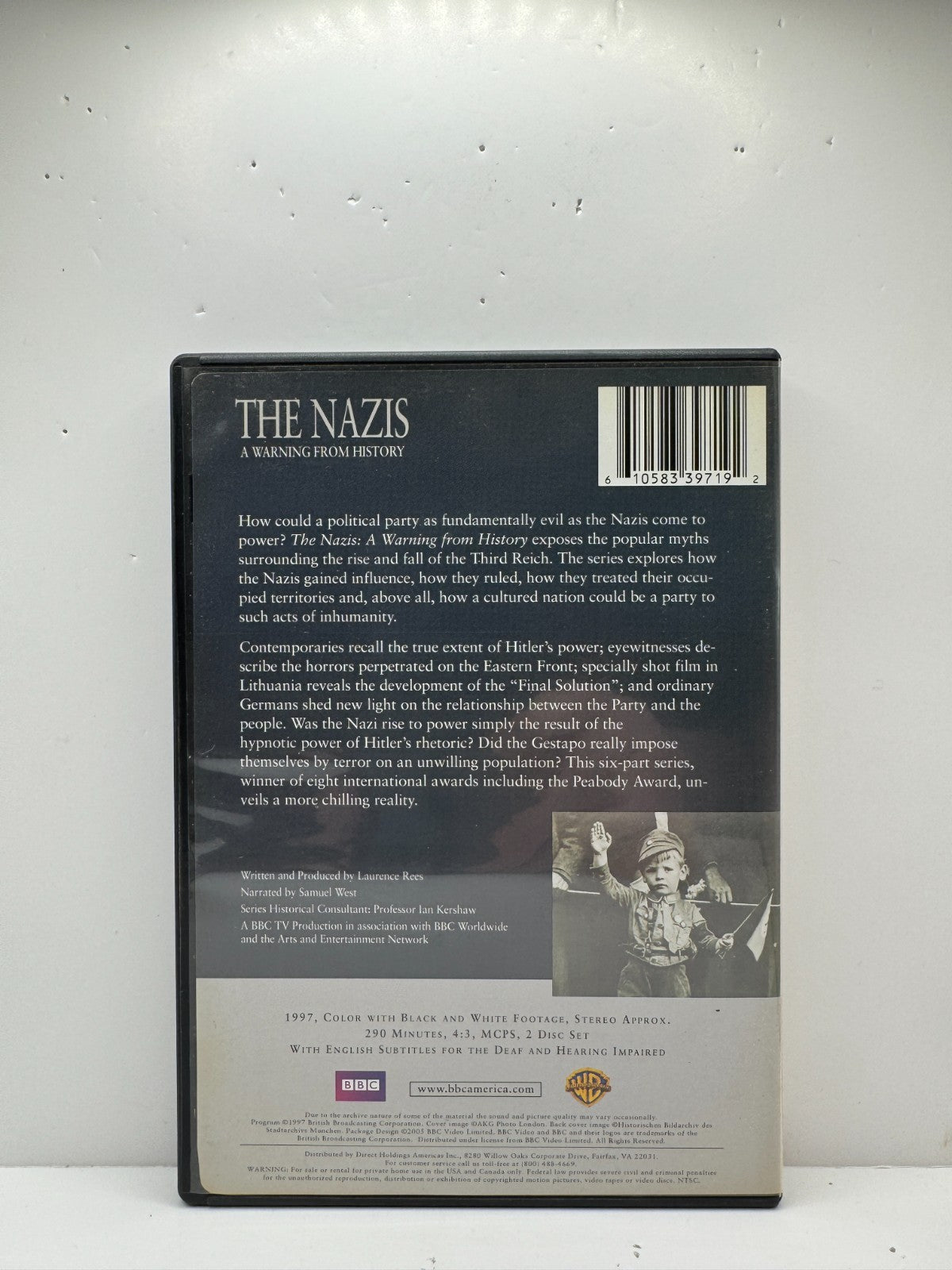 The Nazis A Warning From History (DVD) Documentary