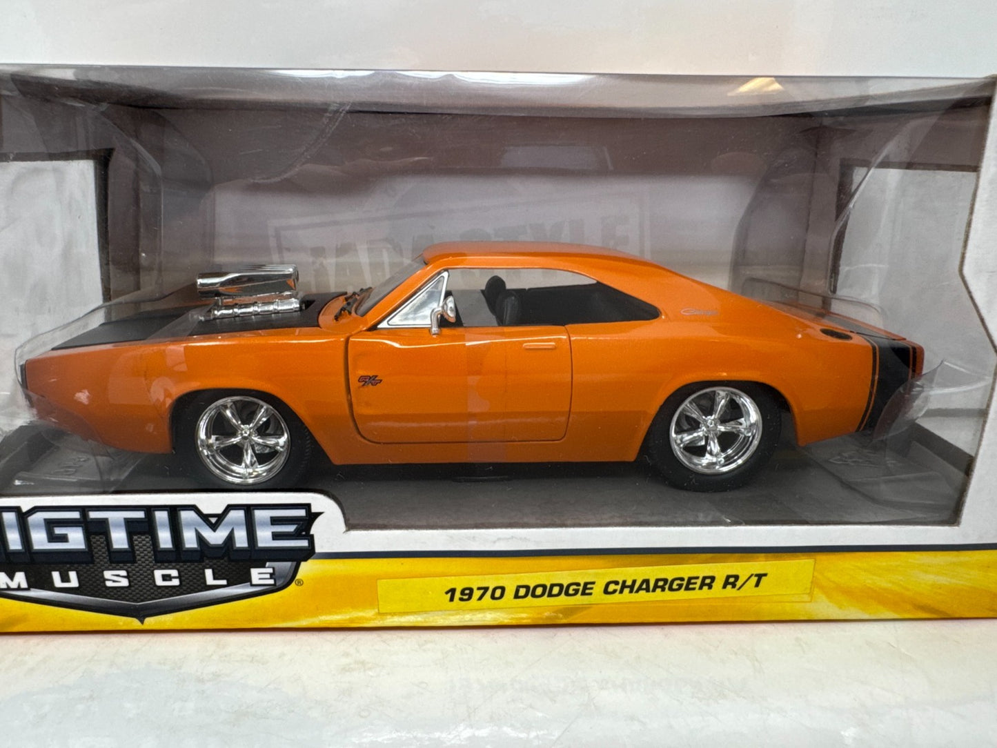 Jada Bigtime Muscle 1970 Dodge Charger R/T 1:24 Diecast