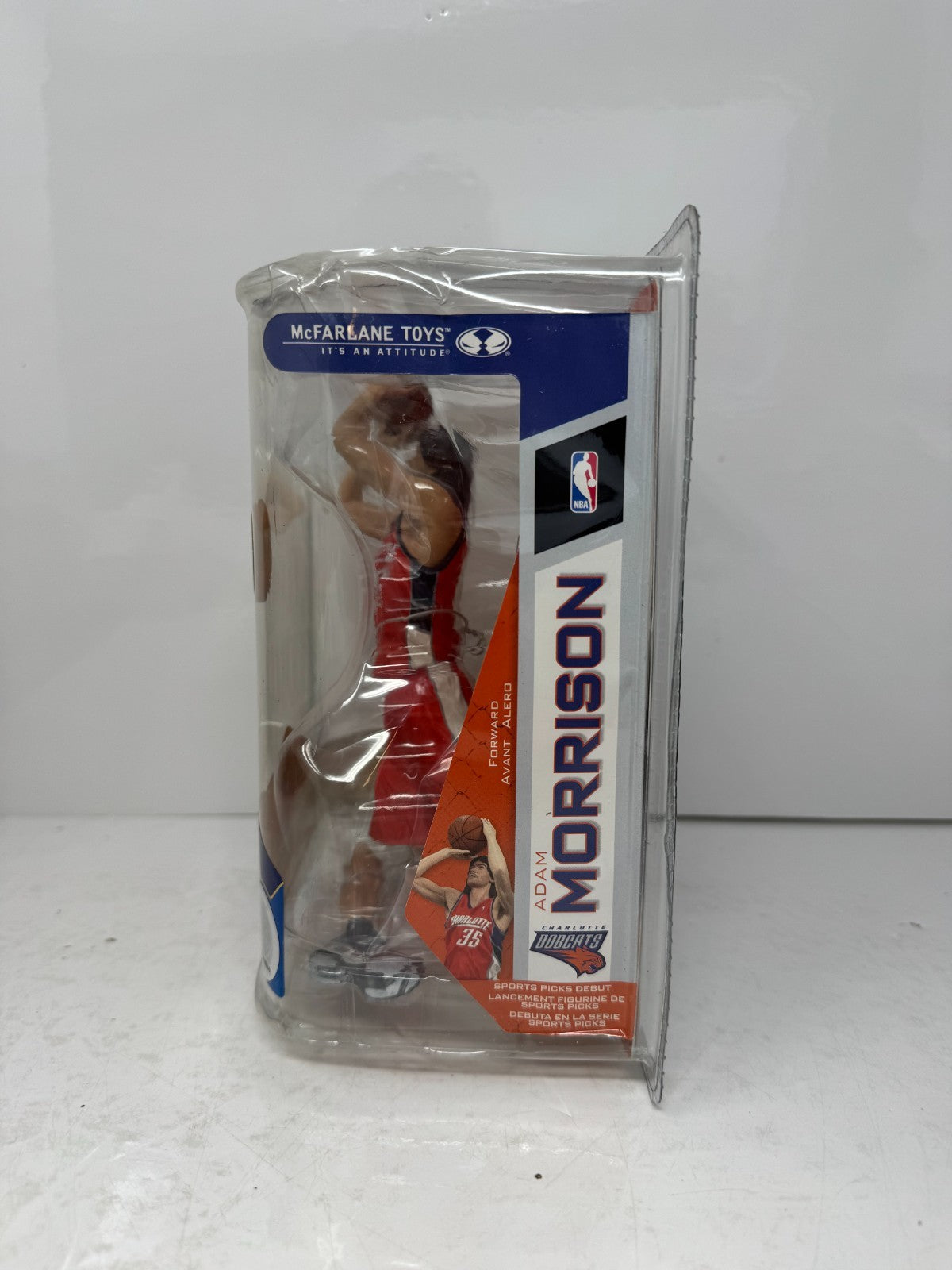 McFarlane NBA Adam Morrison Charlotte Bobcats Series 14 Debut Figure