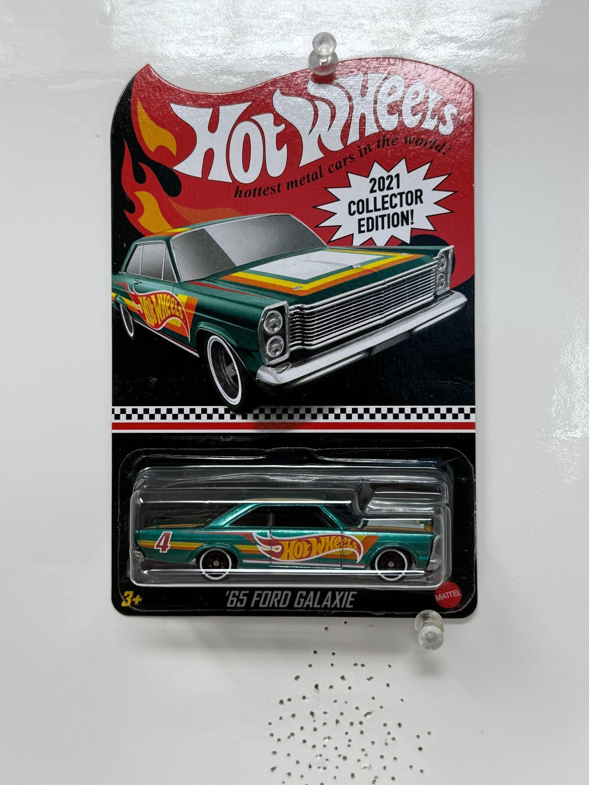 Hot Wheels 1965 Ford Galaxie Red Line Club RLC Collector Edition 1:64 Diecast