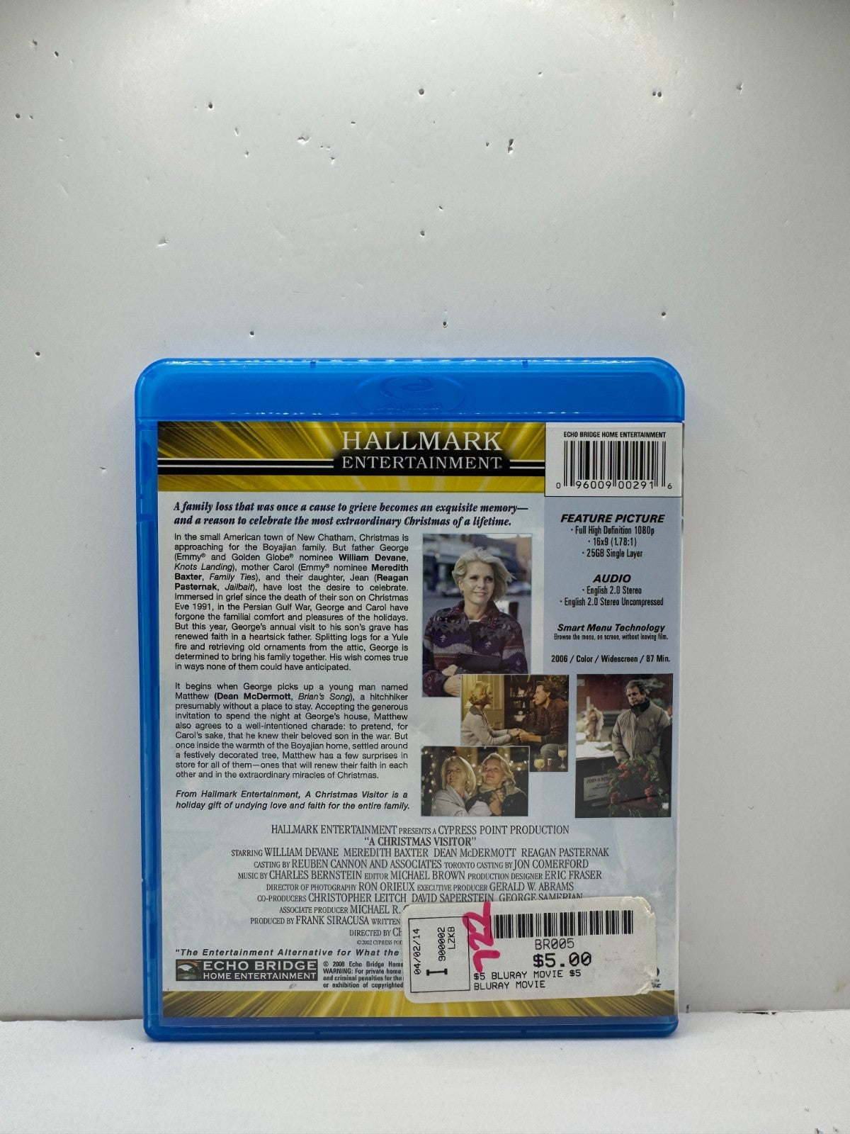 A Christmas Visitor (Blu-ray) Holiday Drama