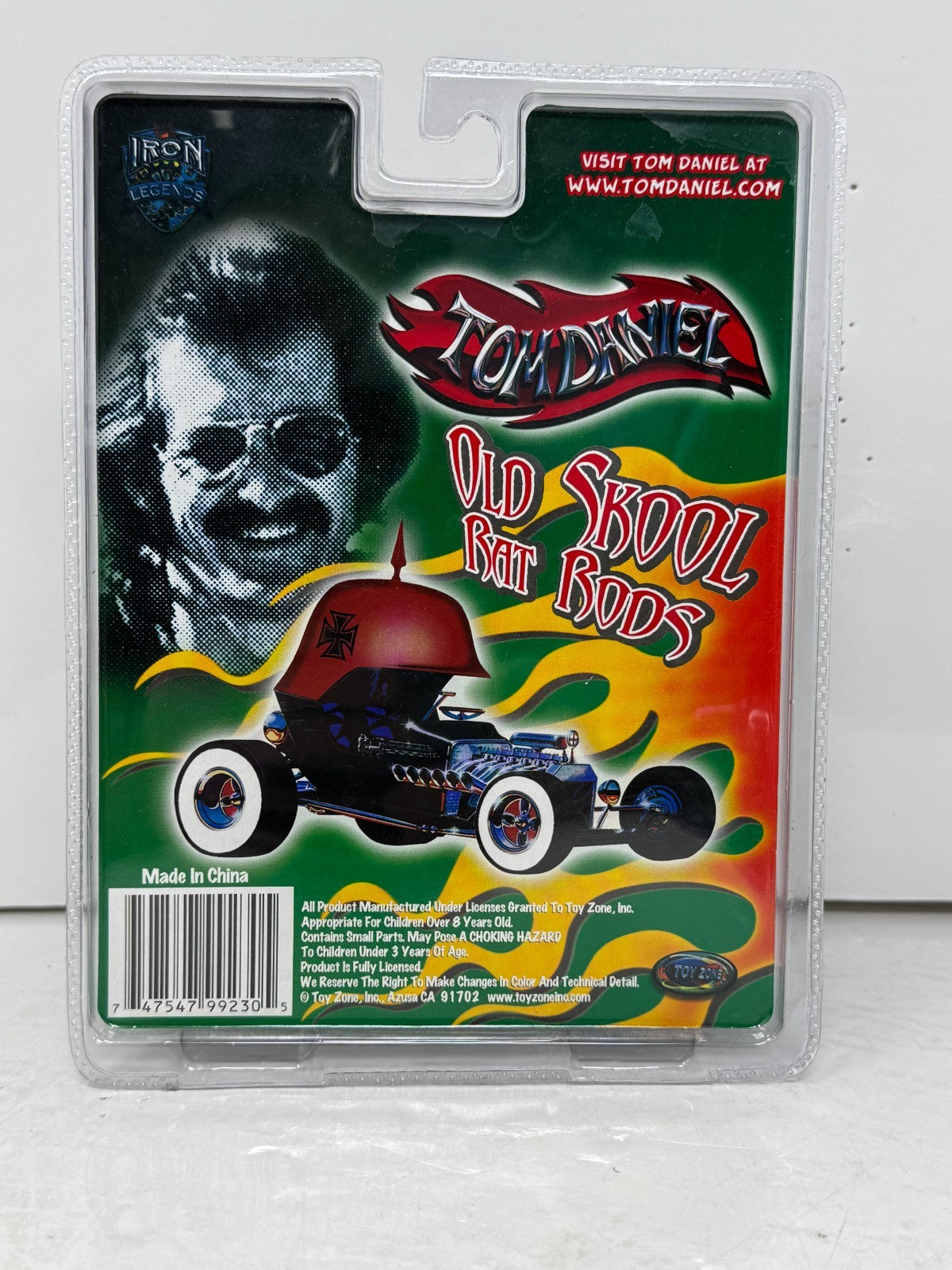 Toy Zone Tom Daniel Rad Ratz Red Baron 1:43 Diecast