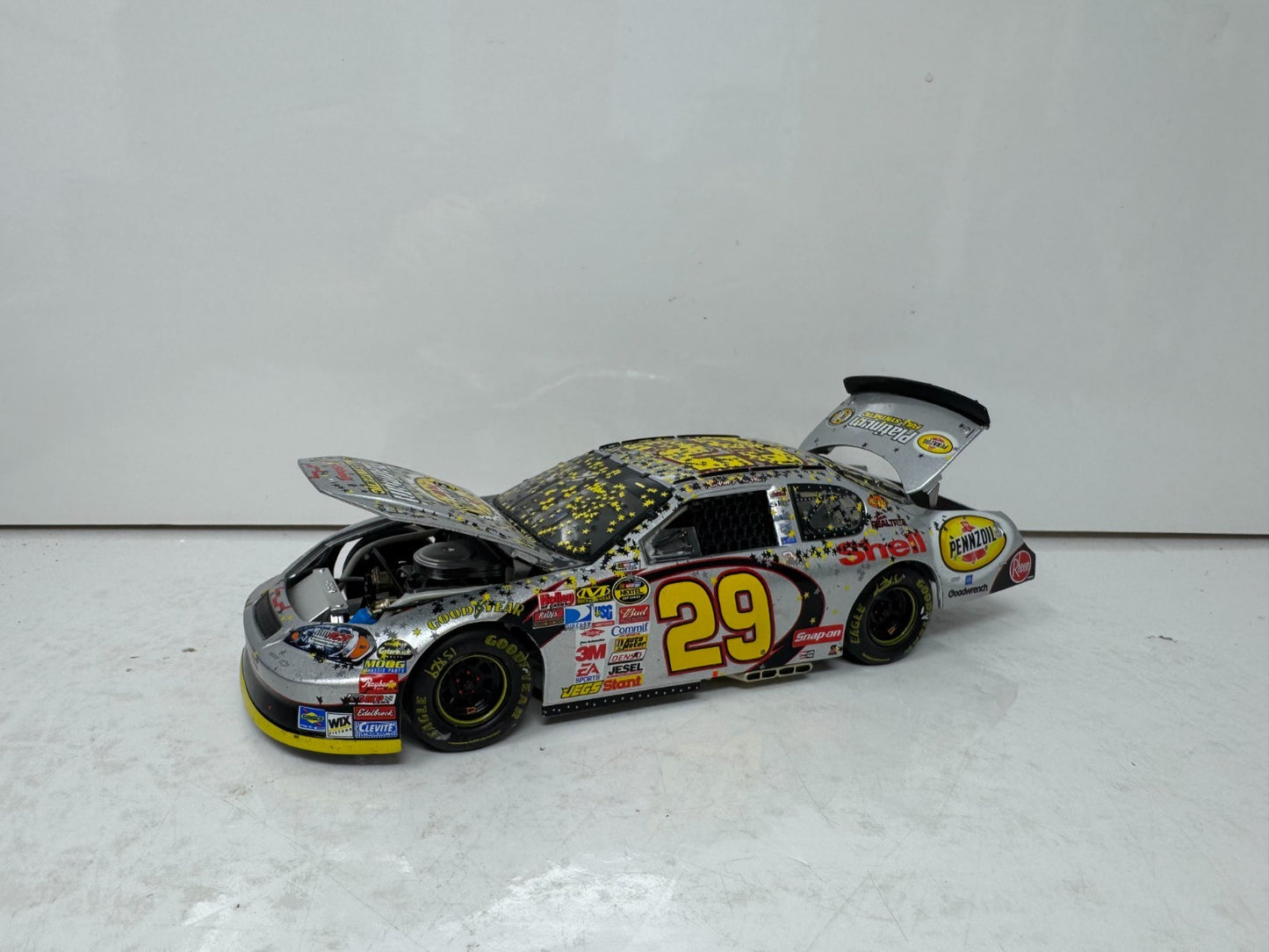 Motorsports Authentics Nascar #29 Kevin Harvick Pennzoil Win 1:24 Diecast