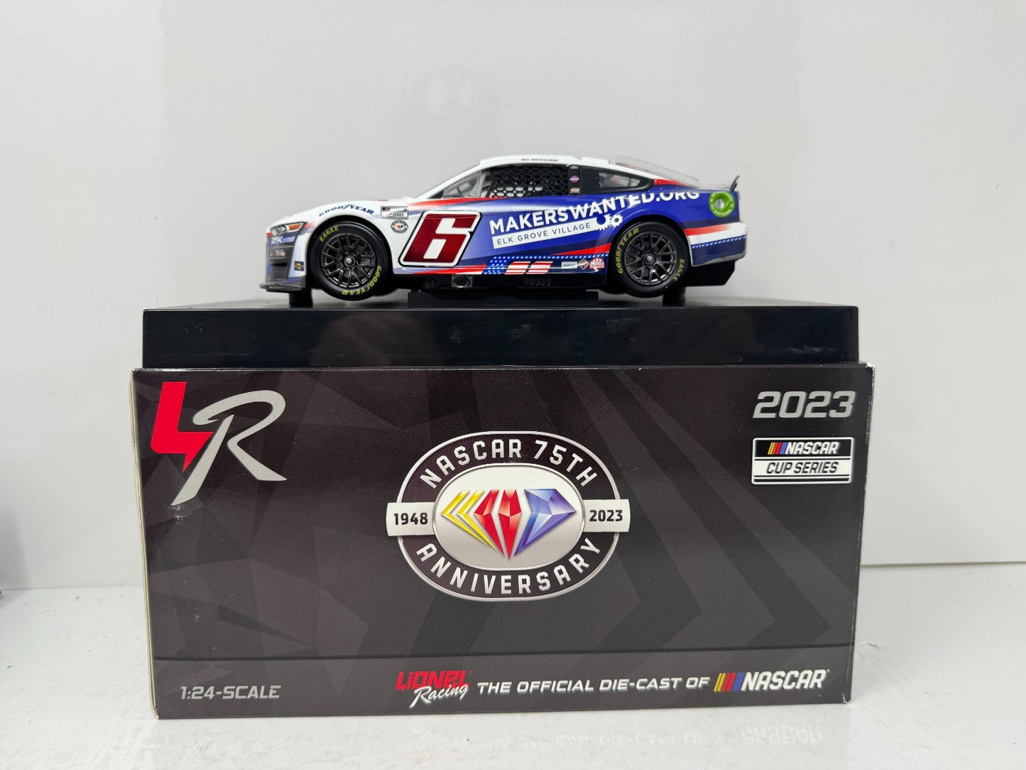 Lionel Racing Nascar #6 Brad Keselowski Elk Grove Village Ford Mustang 1:24 Diecast