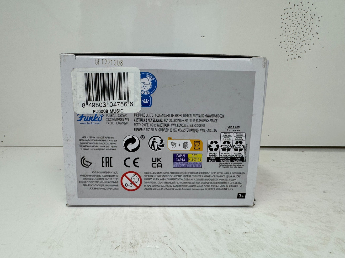 Funko Pop! Rocks New Kids On The Block Danny #316 Vinyl Figure NKOTB