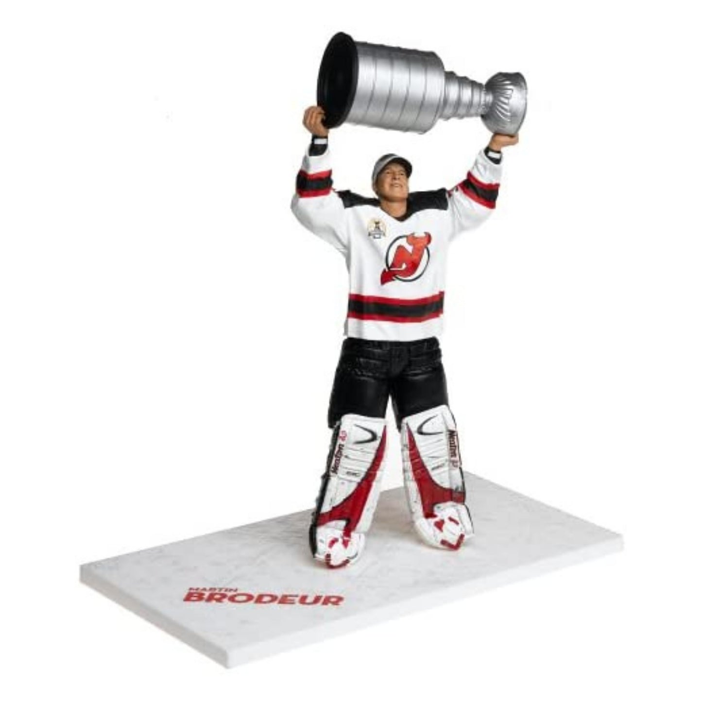 Mcfarlane NHL Martin Brodeur New Jersey Devils Series 9 Figure W/ Stanley Cup