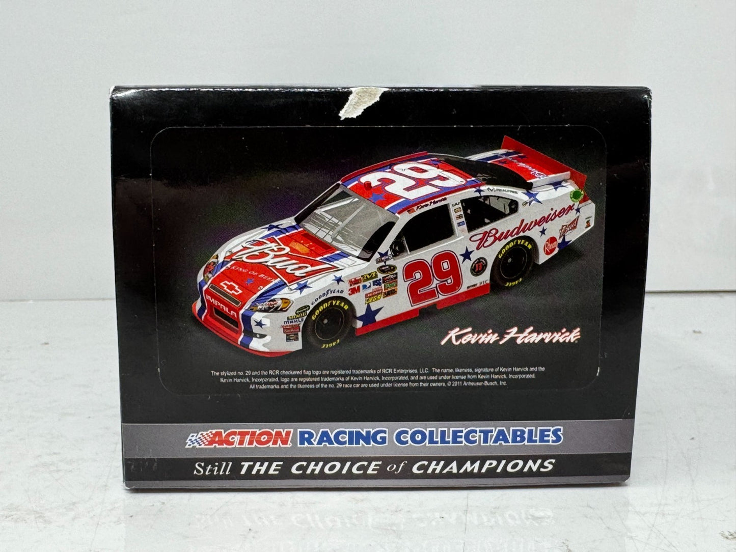 Lionel Racing Nascar #29 Kevin Harvick Budweiser 4th of July Chevy Impala 1:24 Diecast