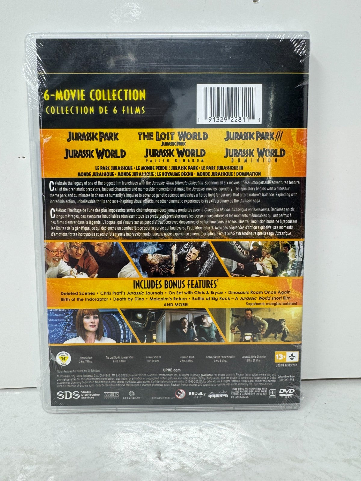Jurassic World Ultimate Collection (DVD) Adventure Brand New and Sealed!!!