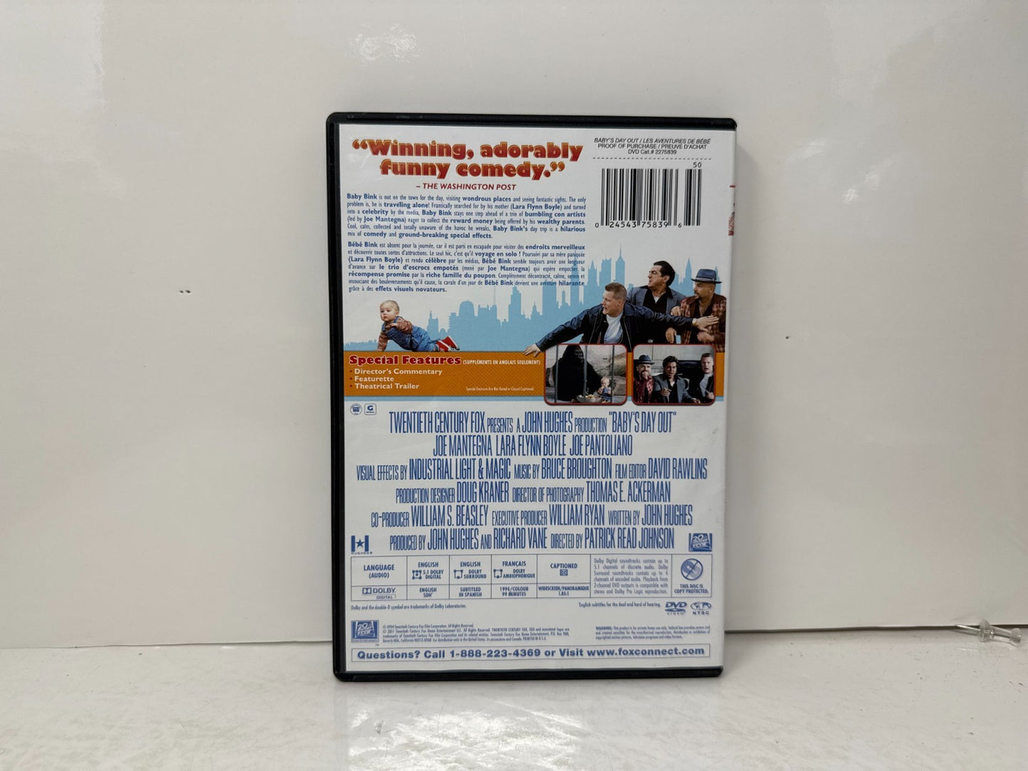 Baby's Day Out (DVD) Family Good Condition!!!