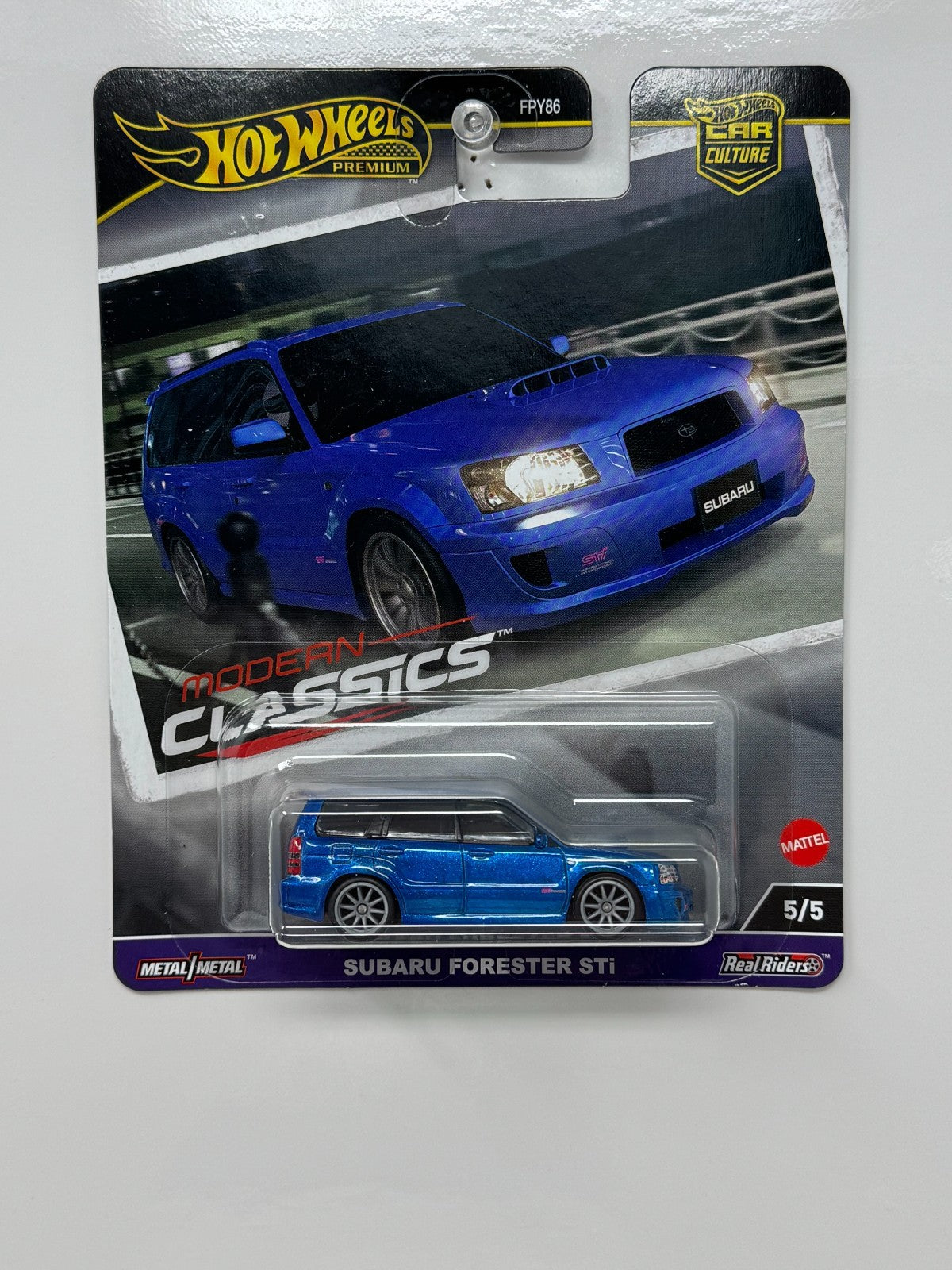 Hot Wheels Premium Modern Classics Subaru Forester STi 1:64 Diecast