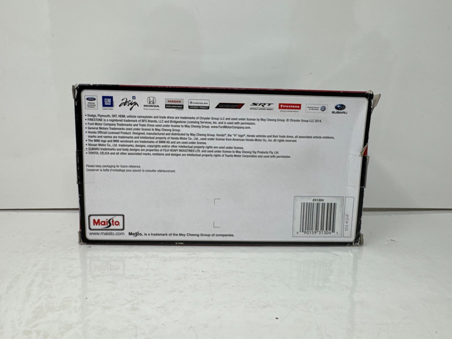 Maisto All Stars 1968 Chevrolet Camaro Z/28 1:24 Diecast