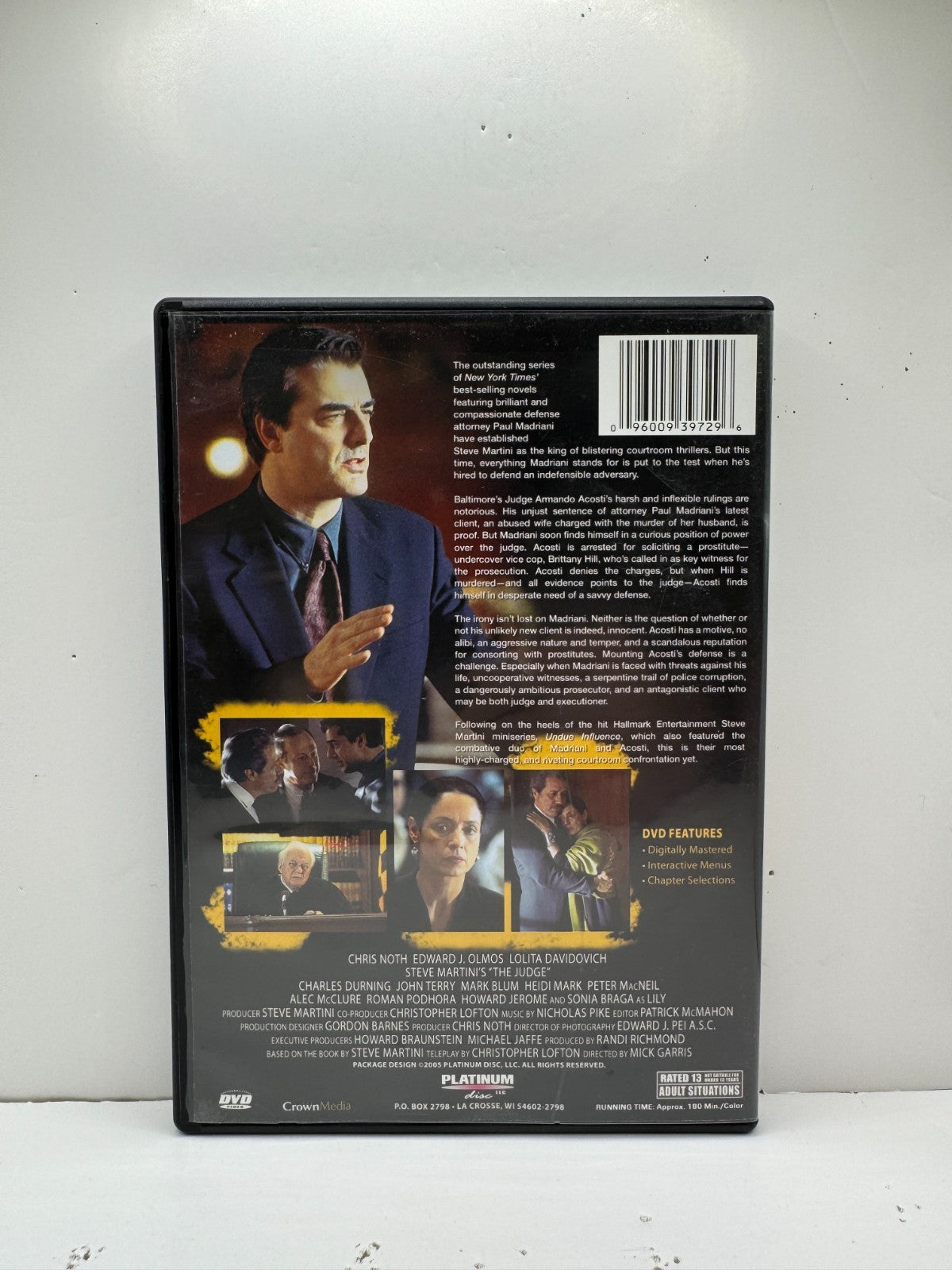 Steve Martini's The Judge (DVD) Drama