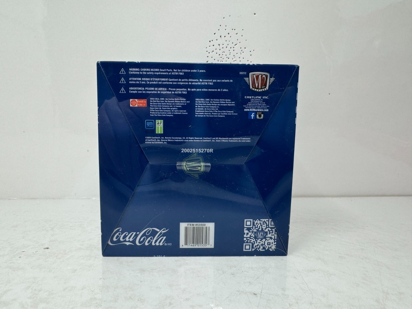 M2 Machines Coca-Cola 2025 Ornament Chevrolet K5 Blazer 1:64 Diecast