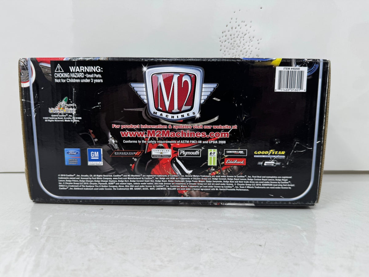 M2 Machines Detroit Muscle 1971 Plymouth Hemi Cuda 1:24 Diecast