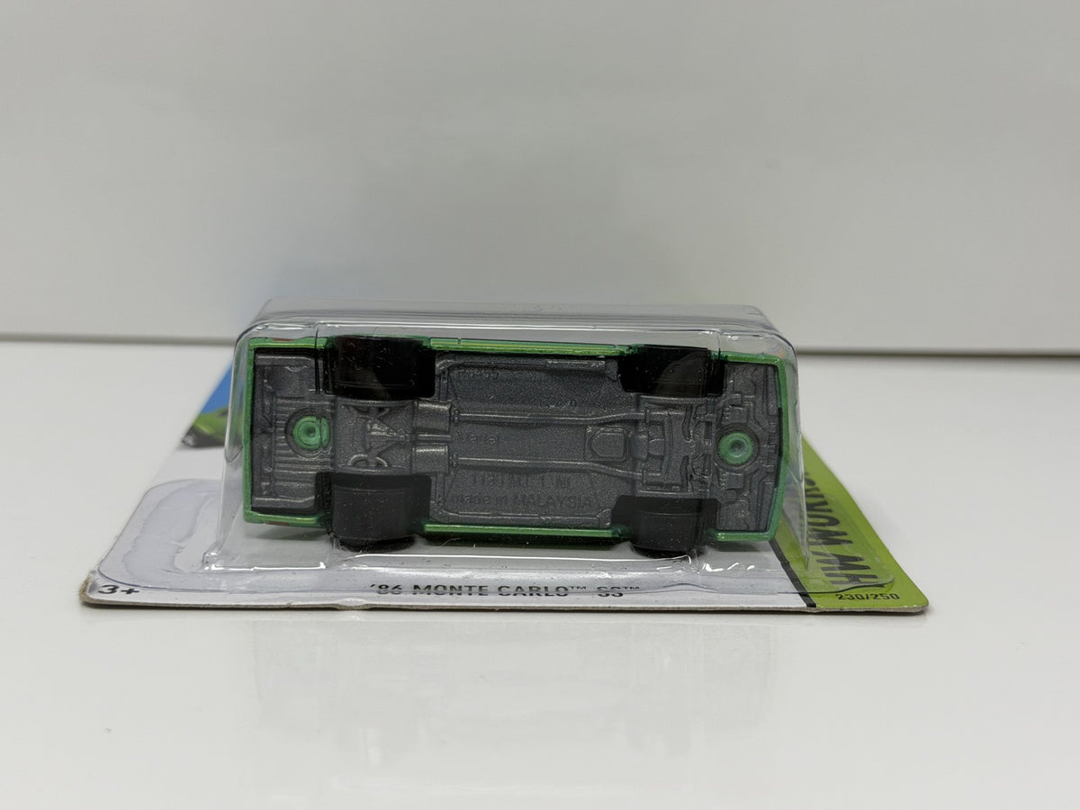 Hot Wheels HW Workshop 1986 Chevrolet Monte Carlo SS 1:64 Diecast Green