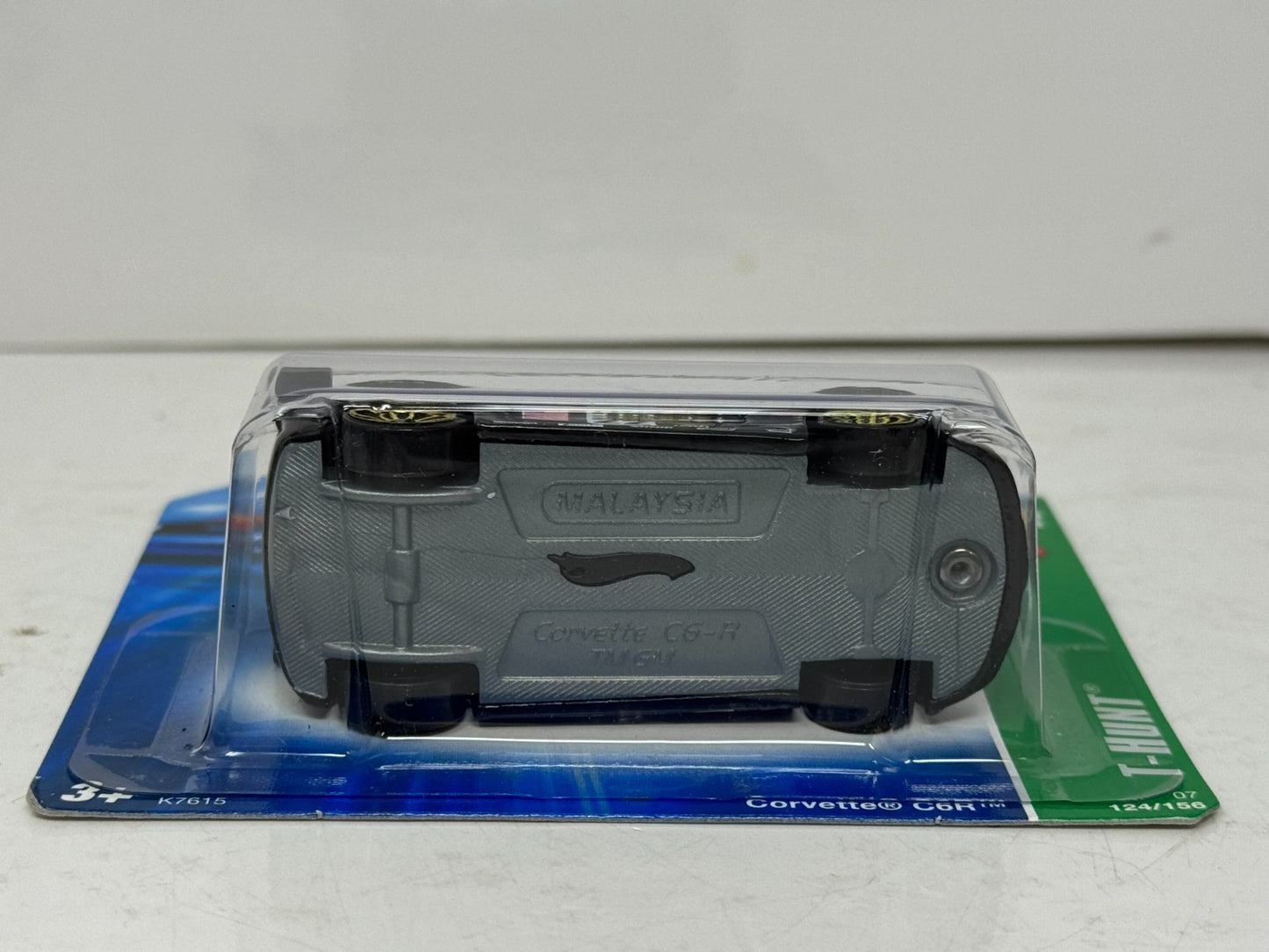 Hot Wheels Treasure Hunt Chevy Corvette C6R 1:64 Diecast Short Card