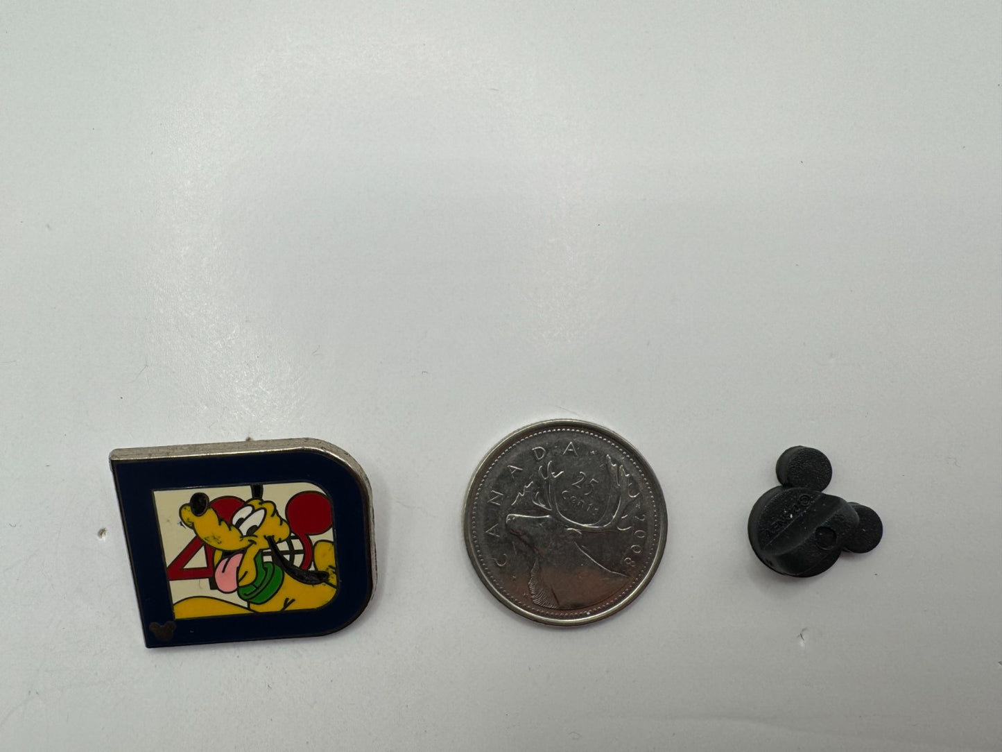WDW Disney Pluto Retro Classic D Hidden Mickey Trading Pin DC1S10