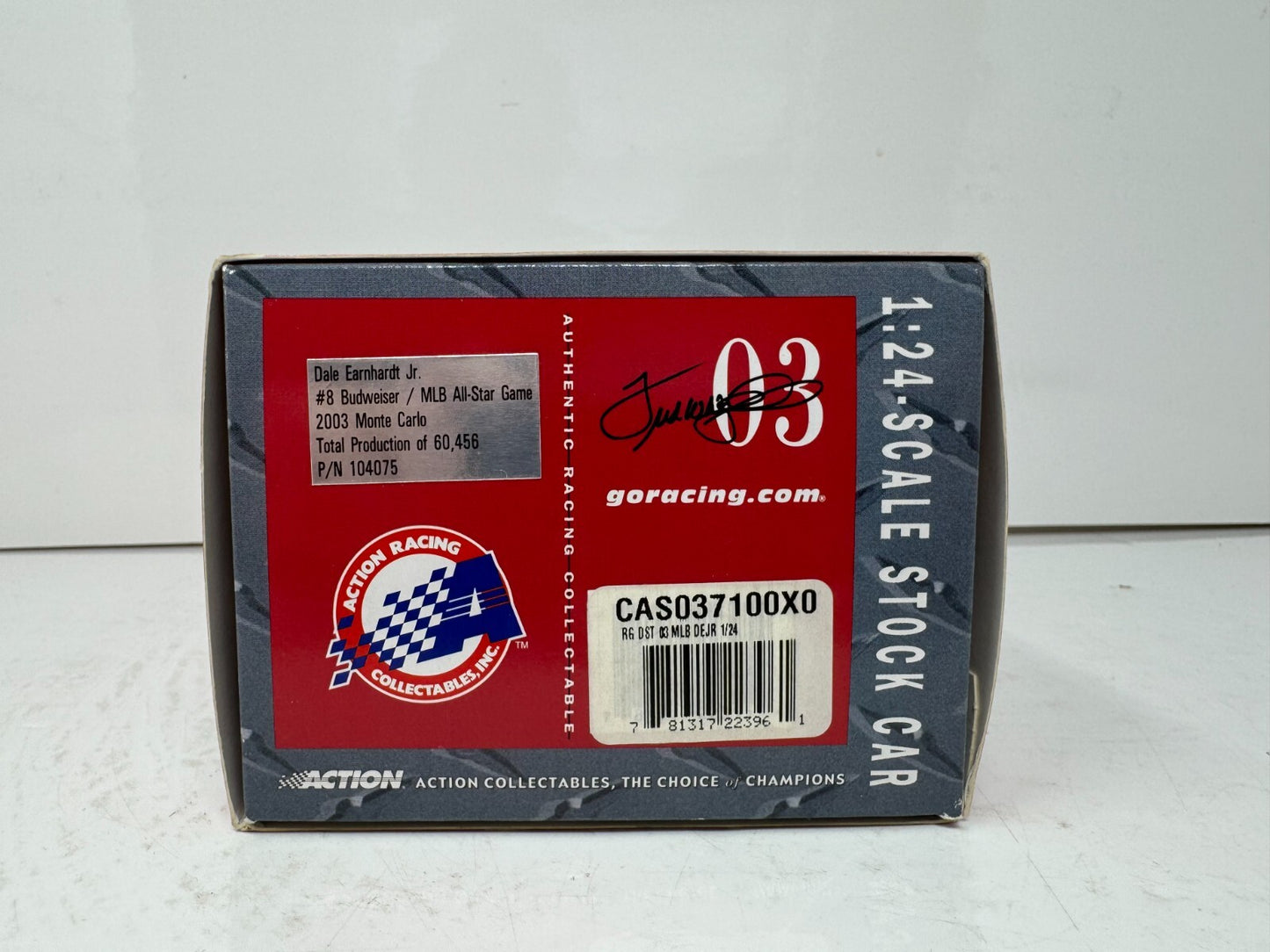 Action Nascar #8 Dale Earnhardt Jr. Budweiser MLB 2003 Monte Carlo 1:24 Diecast