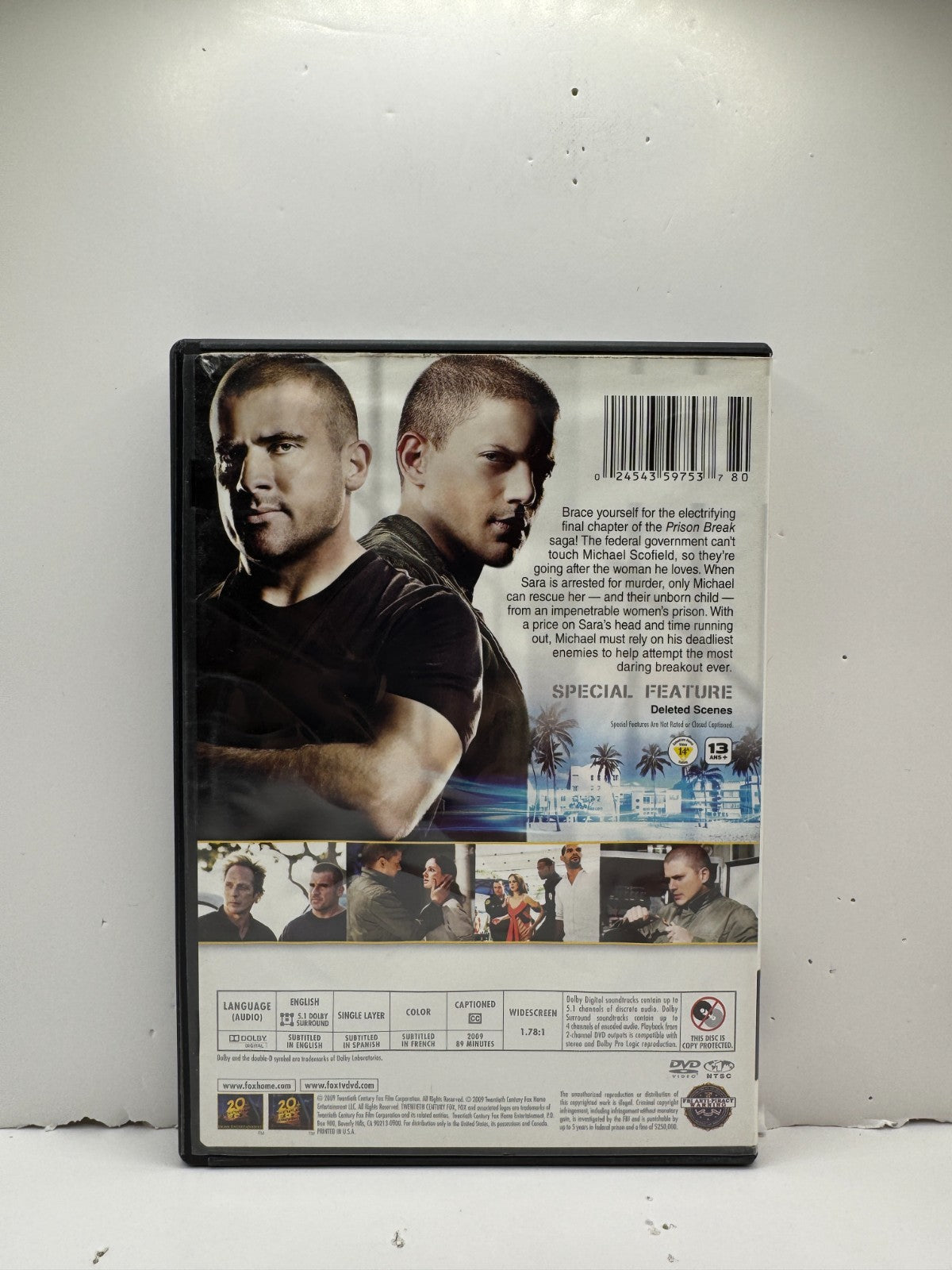 Prison Break The Final Break (DVD) Action Thriller