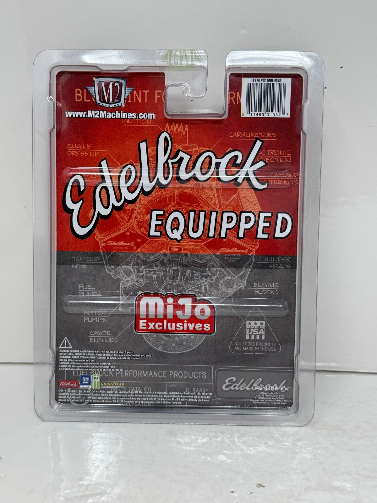 M2 Machines Edelbrock Equipped 1979 Chevrolet Silverado 1:64 Diecast