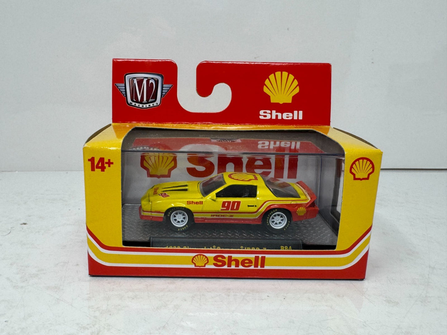 M2 Machines Shell 1990 Chevrolet Camaro IROC-Z 1:64 Diecast