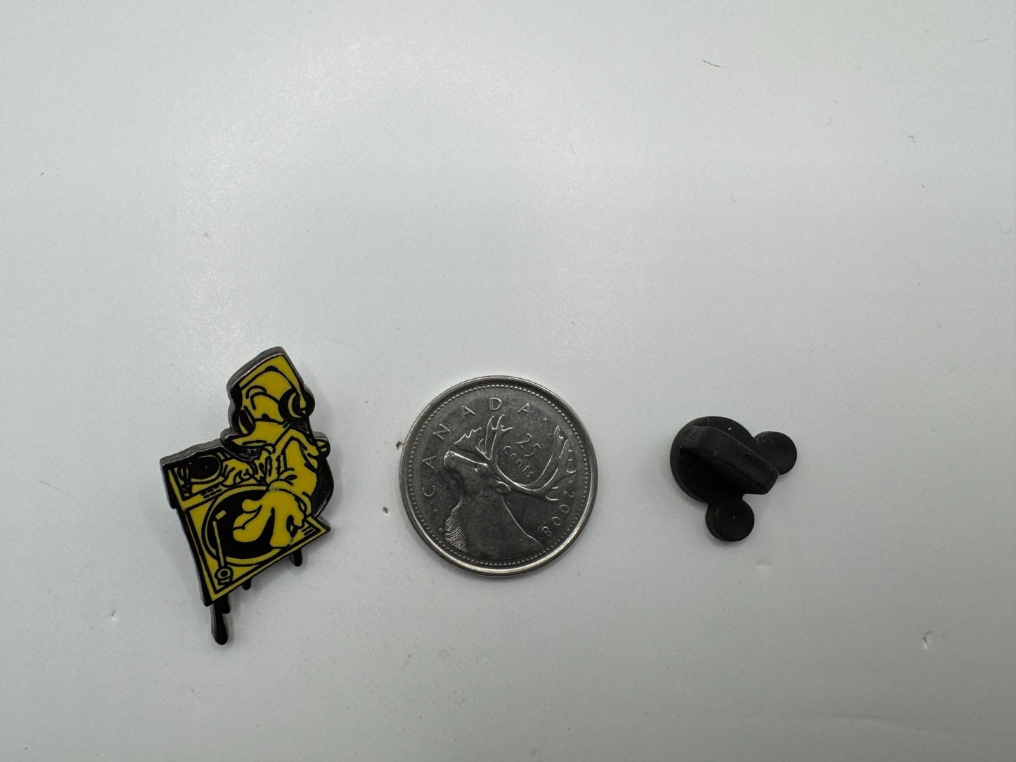 Disney Hipster Themed D-Tour Mini Pin DJ Donald Trading Pin DC2S10