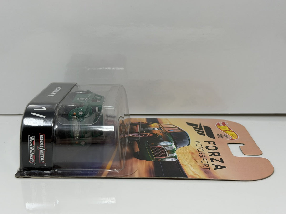 Hot Wheels Retro Entertainment Forza Morris Mini 1:64 Diecast Green