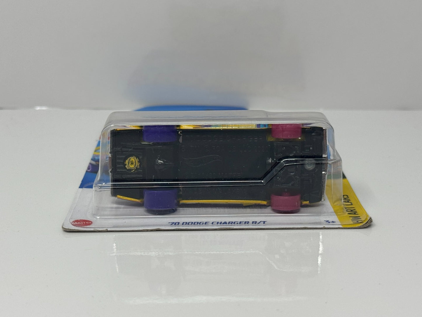 Hot Wheels Art Cars 1970 Dodge Charger RT 1:64 Diecast Purple Pink