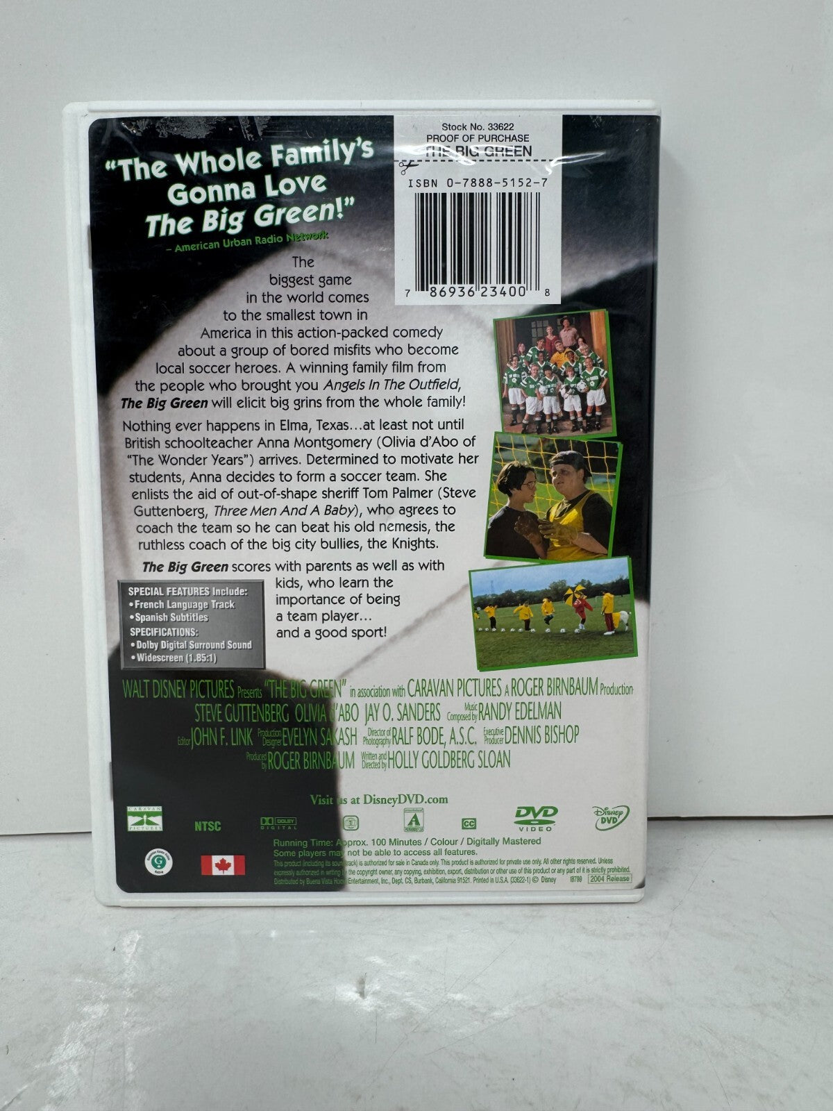 The Big Green (DVD) Disney Live Action Good Condition!!!