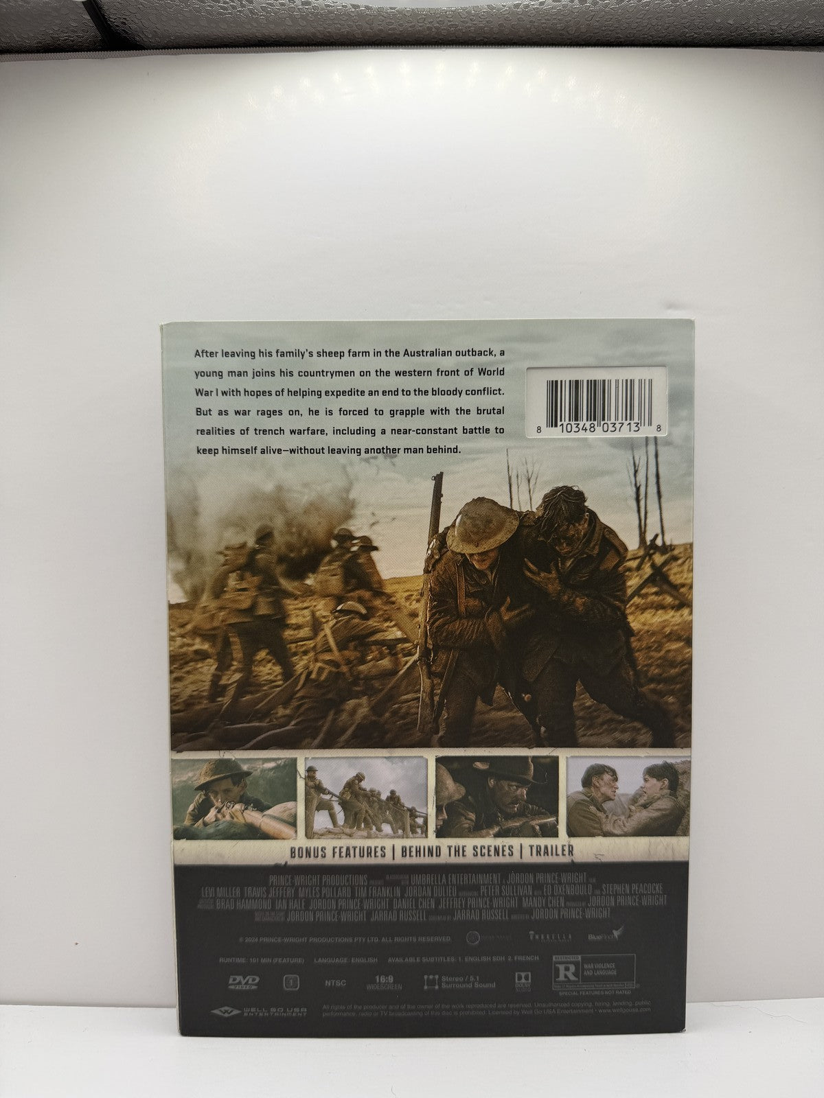 Before Dawn (DVD) Levi Miller War Drama