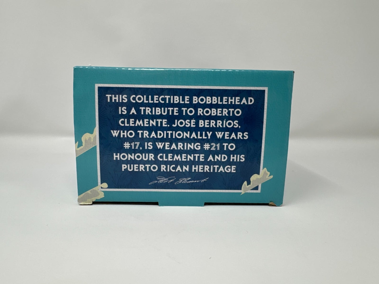 BDA Sport MLB Toronto Blue Jays Jose Berrios Roberto Clemente Tribute Bobblehead
