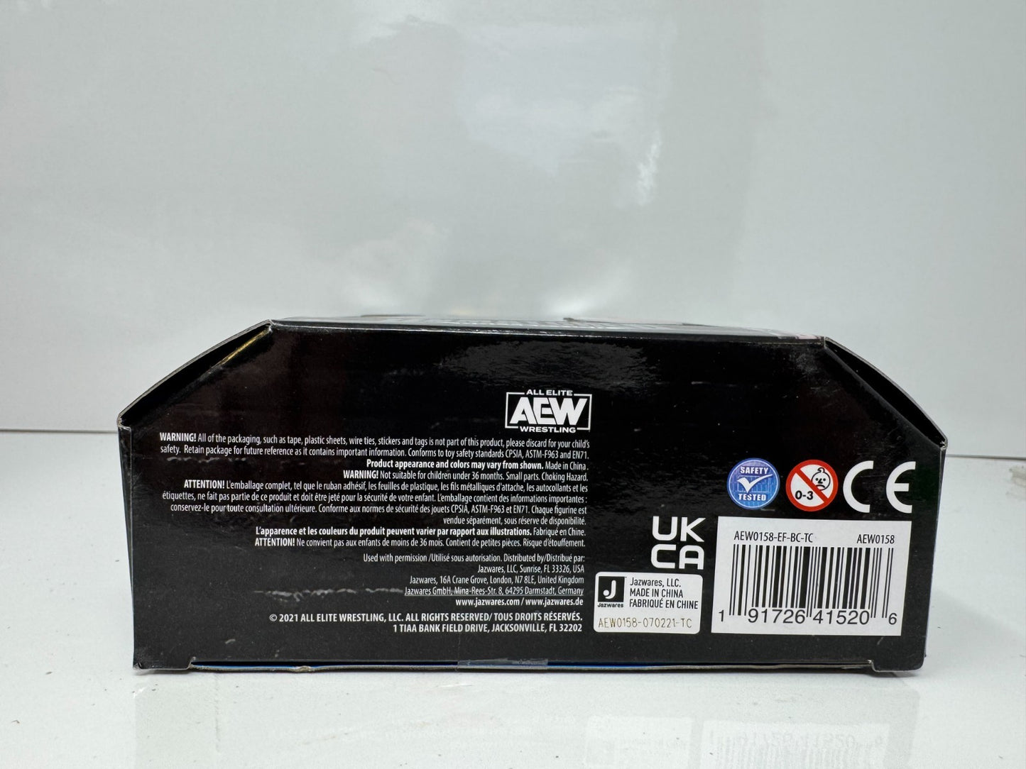 Jazwares AEW Unmatched Series 1 Kenny Omega Action Figure