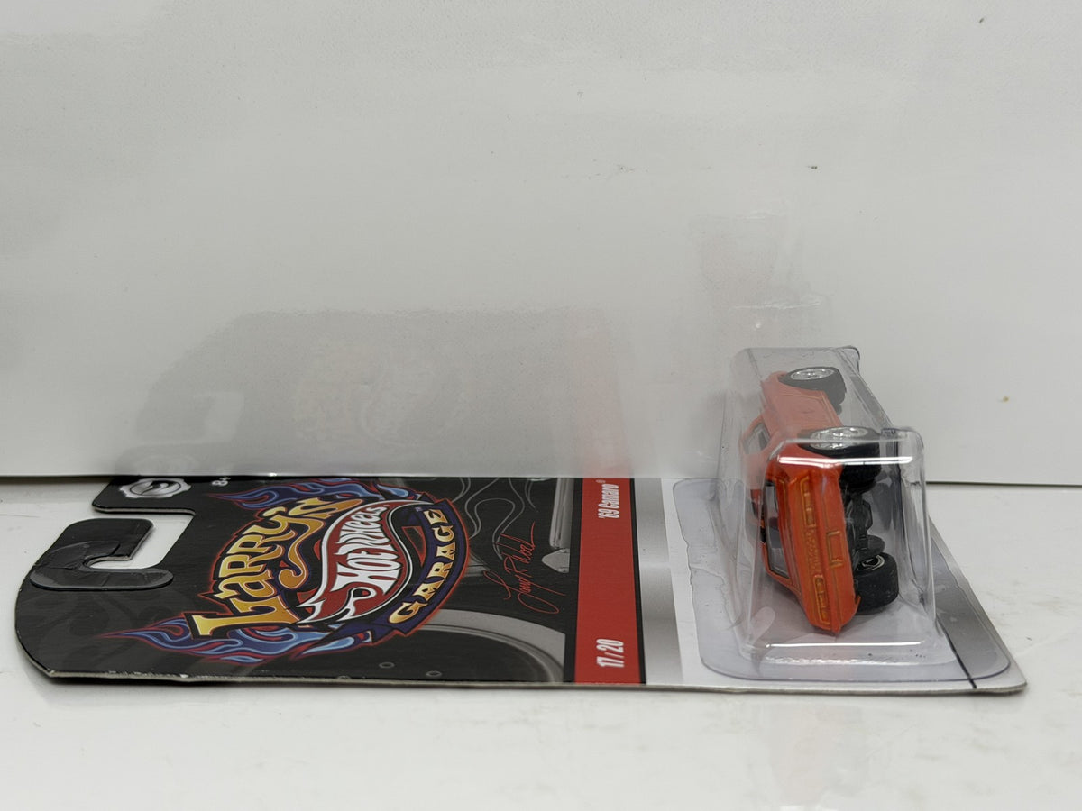 Hot Wheels Larry's Garage 1969 Chevrolet Camaro Orange 1:64 Diecast Real Riders