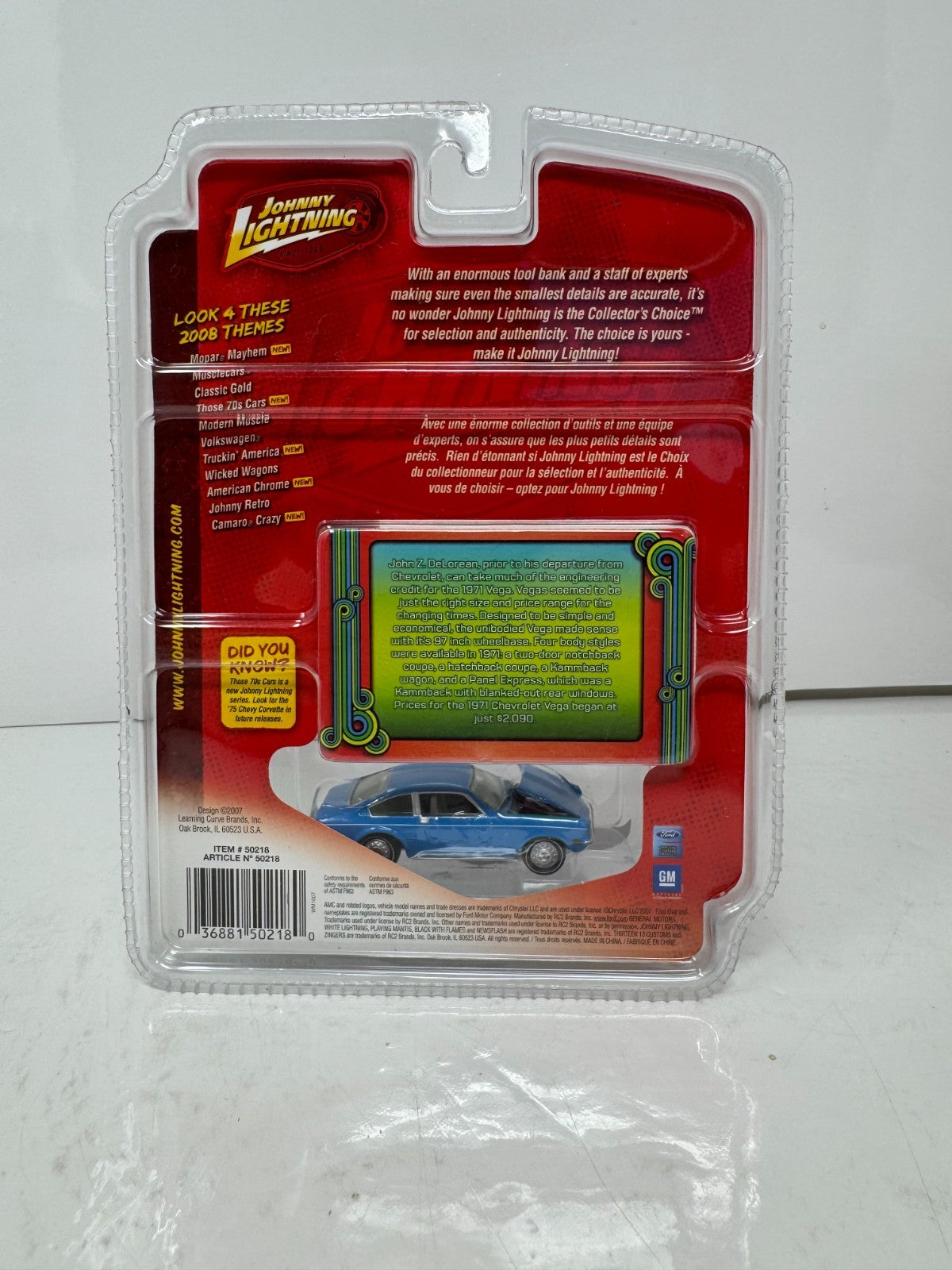 Johnny Lightning Those 70s Cars 1971 Chevy Vega 1:64 Diecast