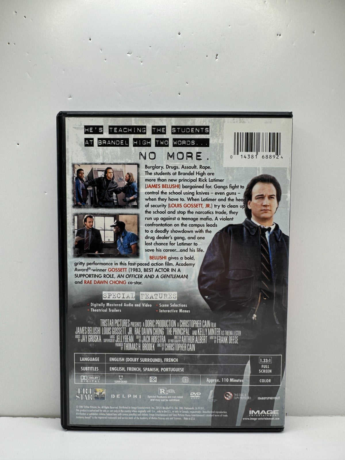 The Principal (DVD) James Belushi Crime
