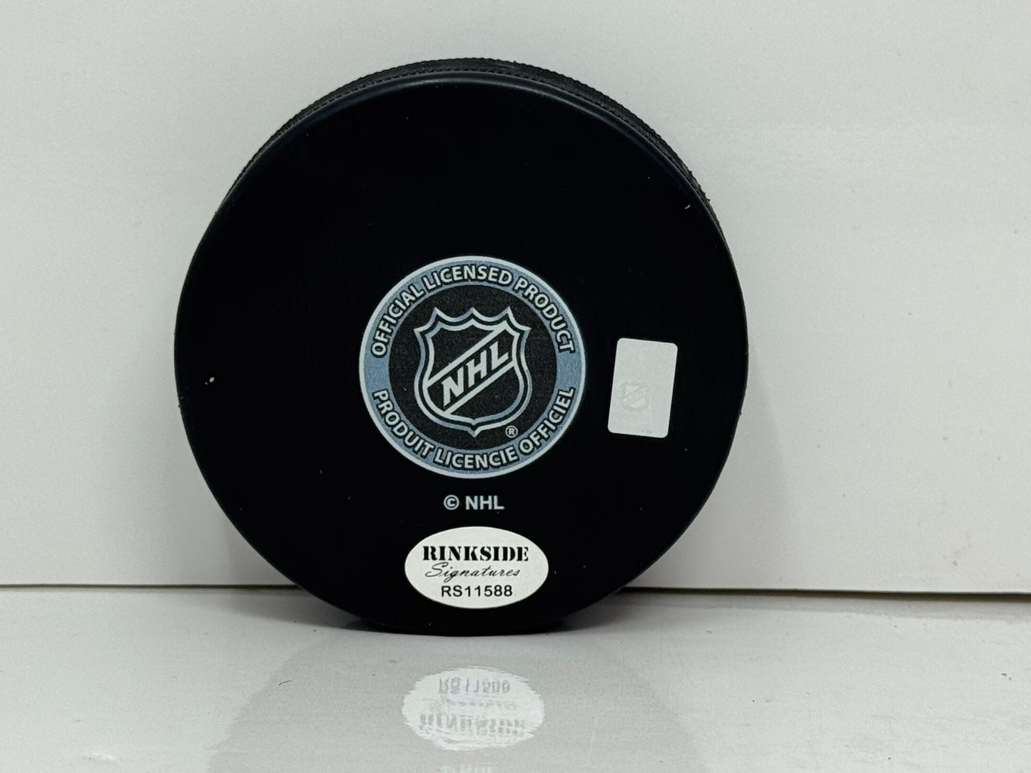 Eric Staal Minnesota Wild Signed NHL Autograph Puck Silver Auto COA Rinkside