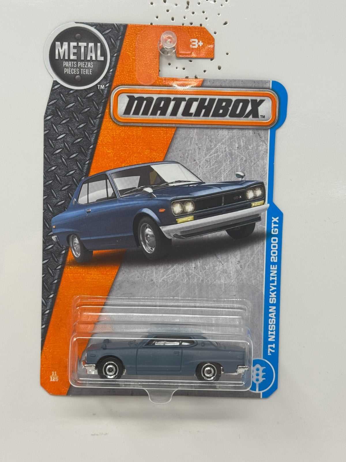 Matchbox 1971 Nissan Skyline 2000 GTX 1:64 Diecast