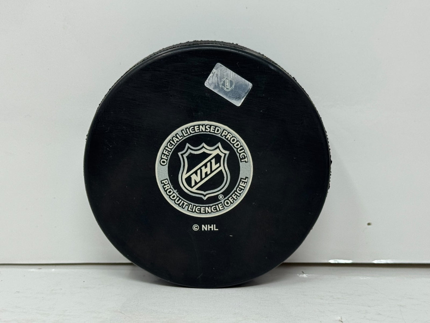 Al Iafrate Boston Bruins Signed NHL Autograph Puck Gold Auto