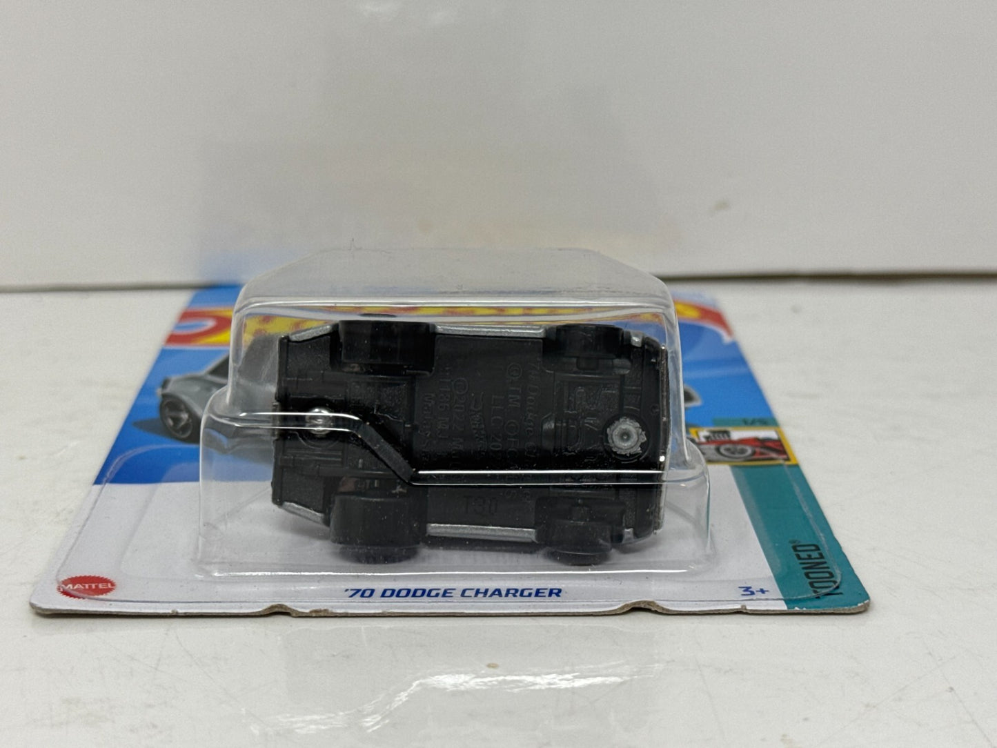 Hot Wheels Tooned 1970 Dodge Charger Fast & Furious Muscle Car 1:64 Diecast Gray